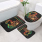 Steppin' into Juneteenth 1865 Bathroom Set Melanin Cowgirl Grunge Style
