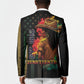 Steppin' into Juneteenth 1865 Blazer Melanin Cowgirl Grunge Style