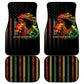 Steppin' into Juneteenth 1865 Car Mats Melanin Cowgirl Grunge Style