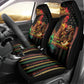 Steppin' into Juneteenth 1865 Car Seat Cover Melanin Cowgirl Grunge Style