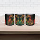 Steppin' into Juneteenth 1865 Ceramic Mug Melanin Cowgirl Grunge Style