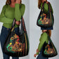 Steppin' into Juneteenth 1865 Grocery Bag Melanin Cowgirl Grunge Style