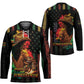 Steppin' into Juneteenth 1865 Hockey Jersey Melanin Cowgirl Grunge Style