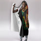 Steppin' into Juneteenth 1865 Hooded Blanket Melanin Cowgirl Grunge Style