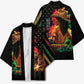 Steppin' into Juneteenth 1865 Kimono Melanin Cowgirl Grunge Style