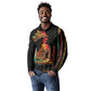 Steppin' into Juneteenth 1865 Long Sleeve Polo Shirt Melanin Cowgirl Grunge Style