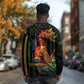 Steppin' into Juneteenth 1865 Long Sleeve Shirt Melanin Cowgirl Grunge Style