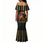 Steppin' into Juneteenth 1865 Mermaid Dress Melanin Cowgirl Grunge Style
