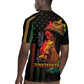 Steppin' into Juneteenth 1865 Rugby Jersey Melanin Cowgirl Grunge Style