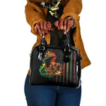 Steppin' into Juneteenth 1865 Shoulder Handbag Melanin Cowgirl Grunge Style