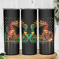 Steppin' into Juneteenth 1865 Skinny Tumbler Melanin Cowgirl Grunge Style
