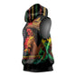 Steppin' into Juneteenth 1865 Sleeveless Hoodie Melanin Cowgirl Grunge Style