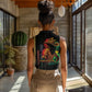 Steppin' into Juneteenth 1865 Women Sleeveless Polo Shirt Melanin Cowgirl Grunge Style