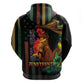 Steppin' into Juneteenth 1865 Zip Hoodie Melanin Cowgirl Grunge Style