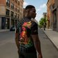 Steppin' into Juneteenth 1865 Zipper Polo Shirt Melanin Cowgirl Grunge Style
