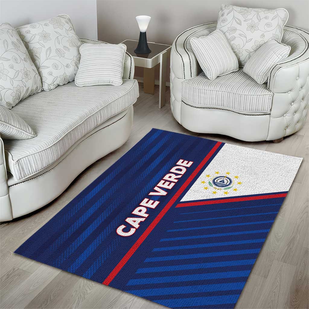 Cape Verde Football Area Rug Unique Style - African Pride