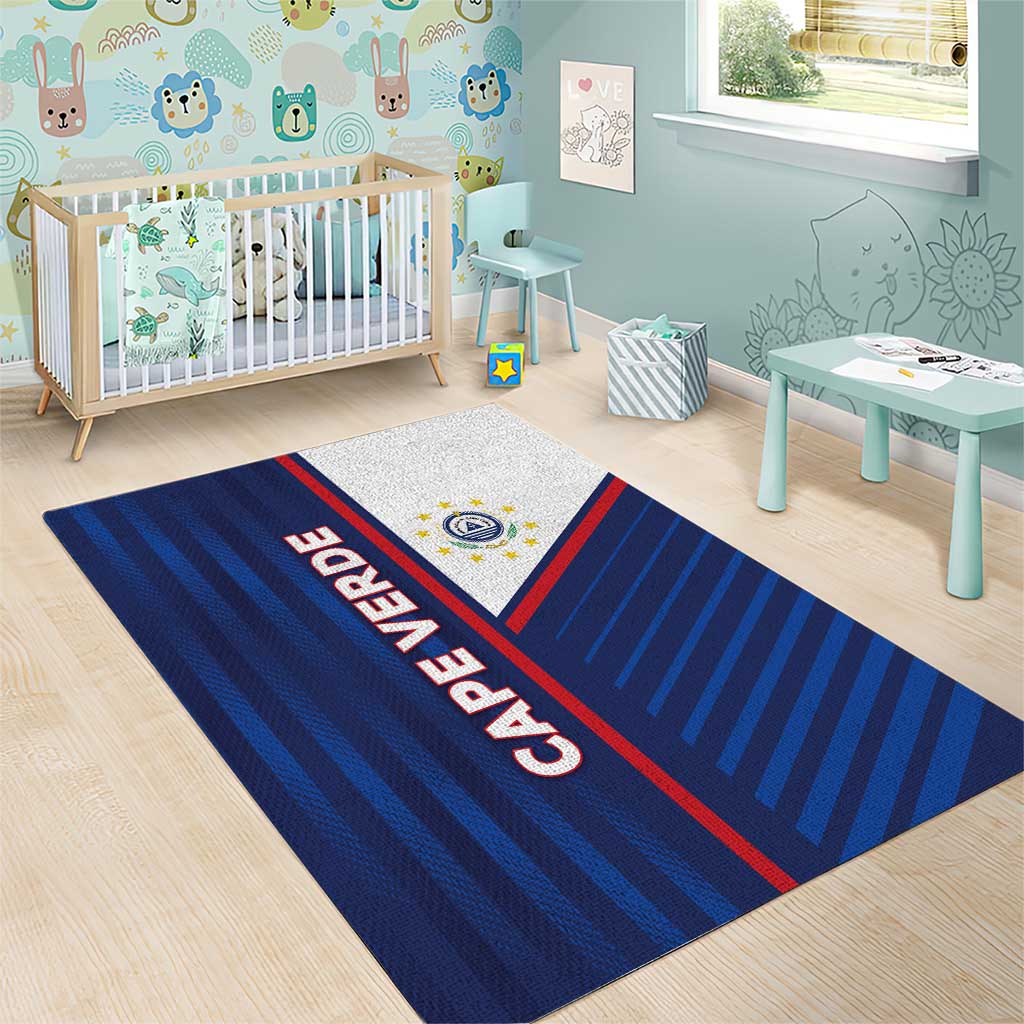 Cape Verde Football Area Rug Unique Style - African Pride