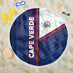 Cape Verde Football Beach Blanket Unique Style - African Pride