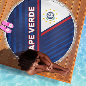 Cape Verde Football Beach Blanket Unique Style - African Pride