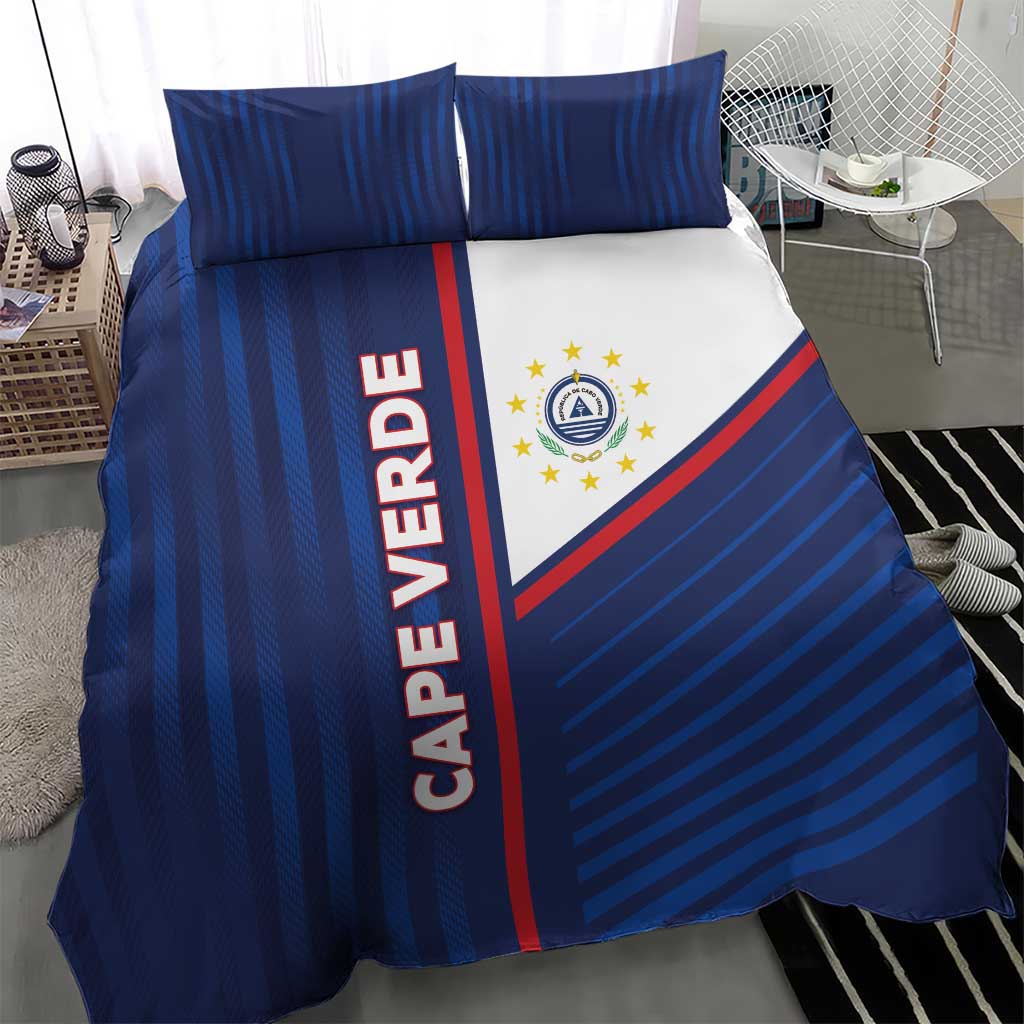 Cape Verde Football Bedding Set Unique Style - African Pride