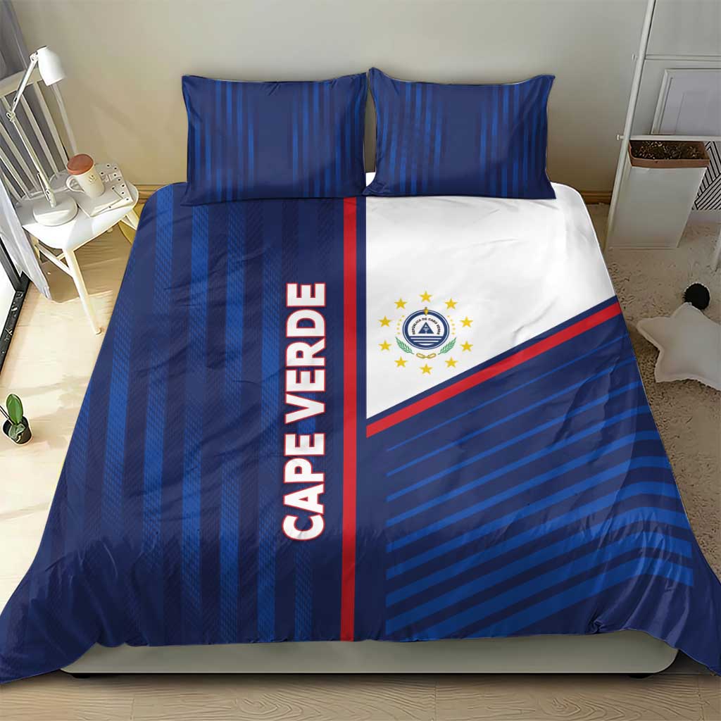 Cape Verde Football Bedding Set Unique Style - African Pride