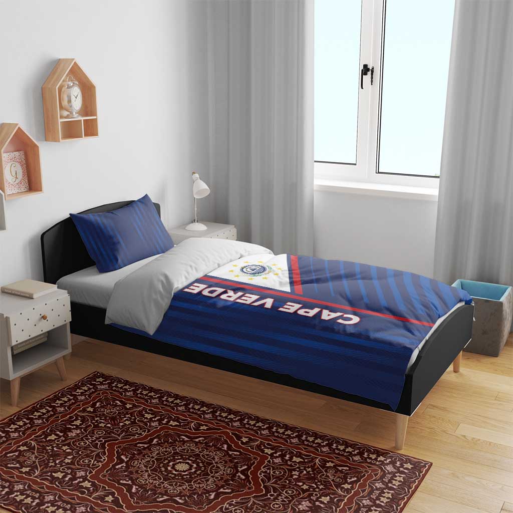 Cape Verde Football Bedding Set Unique Style - African Pride