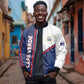 Custom Cape Verde Football Bomber Jacket Unique Style - African Pride