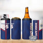 Custom Cape Verde Football 4 in 1 Can Cooler Tumbler Unique Style - African Pride