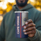 Custom Cape Verde Football 4 in 1 Can Cooler Tumbler Unique Style - African Pride