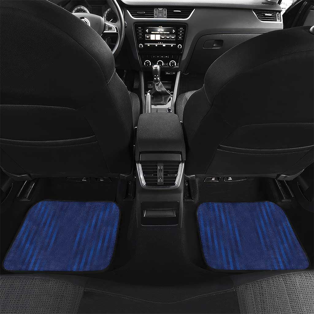 Custom Cape Verde Football Car Mats Unique Style - African Pride