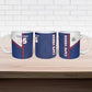 Custom Cape Verde Football Ceramic Mug Unique Style