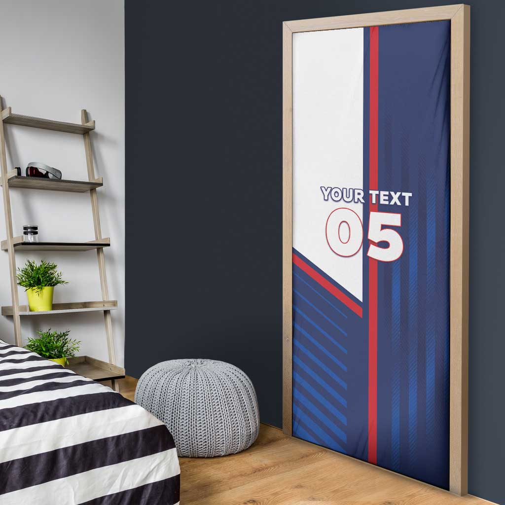 Custom Cape Verde Football Door Cover Unique Style