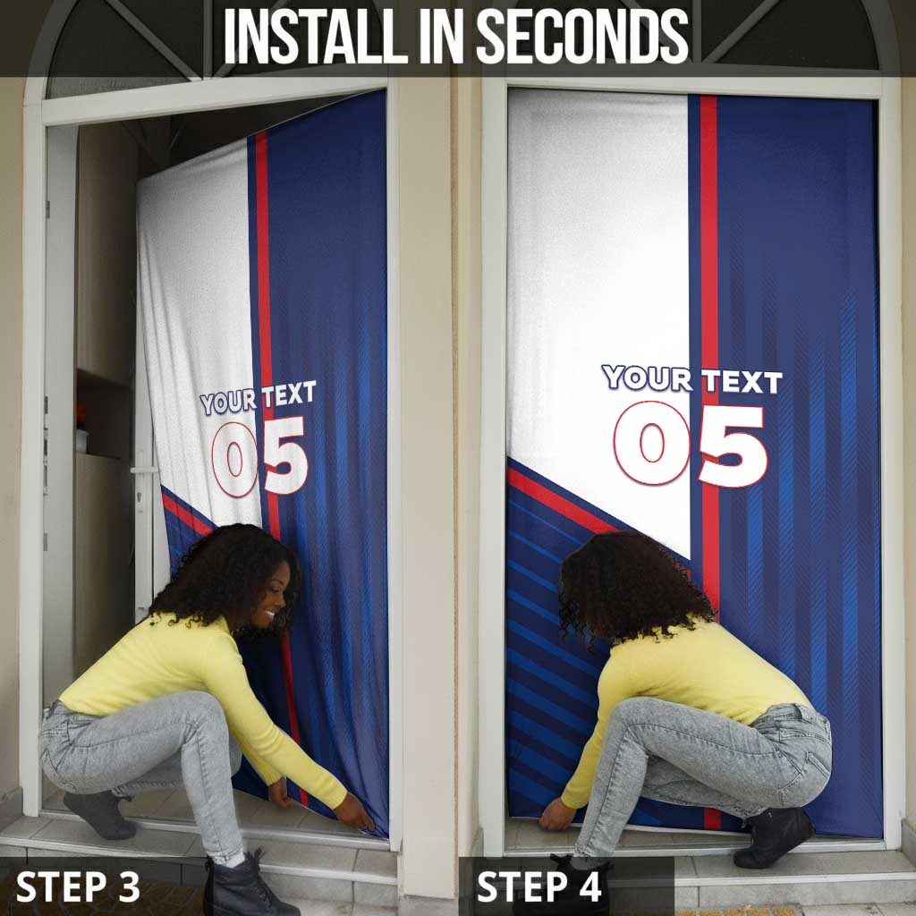 Custom Cape Verde Football Door Cover Unique Style