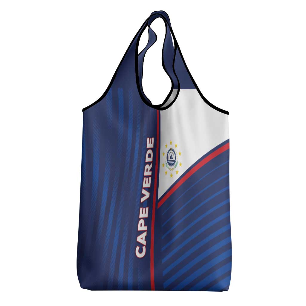 Cape Verde Football Grocery Bag Unique Style - African Pride