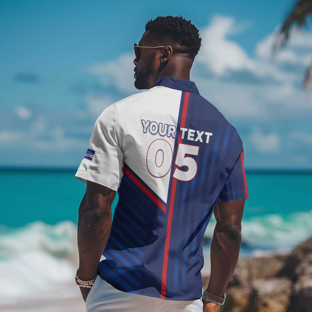 Custom Cape Verde Football Hawaiian Shirt Unique Style - African Pride