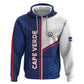 Custom Cape Verde Football Hoodie Unique Style - African Pride