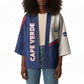 Custom Cape Verde Football Kimono Unique Style