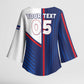 Custom Cape Verde Football Kimono Sleeve Blouse Unique Style