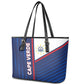 Cape Verde Football Leather Tote Bag Unique Style - African Pride