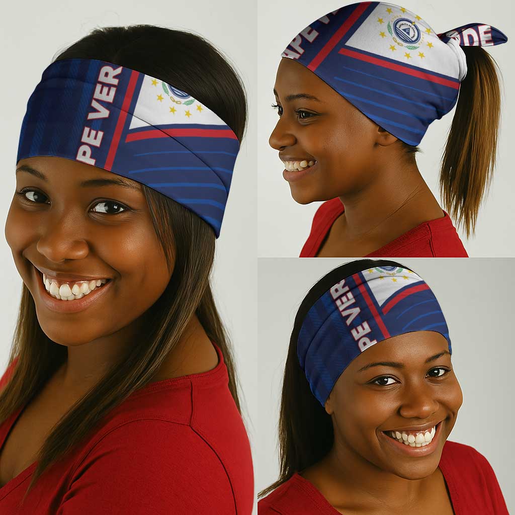 Cape Verde Football Neck Gaiter Unique Style - African Pride