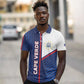 Custom Cape Verde Football Polo Shirt Unique Style - African Pride