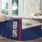 Cape Verde Football Round Carpet Unique Style - African Pride