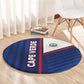 Cape Verde Football Round Carpet Unique Style - African Pride