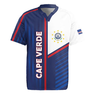 Custom Cape Verde Football Rugby Jersey Unique Style - African Pride