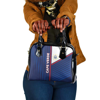 Cape Verde Football Shoulder Handbag Unique Style - African Pride