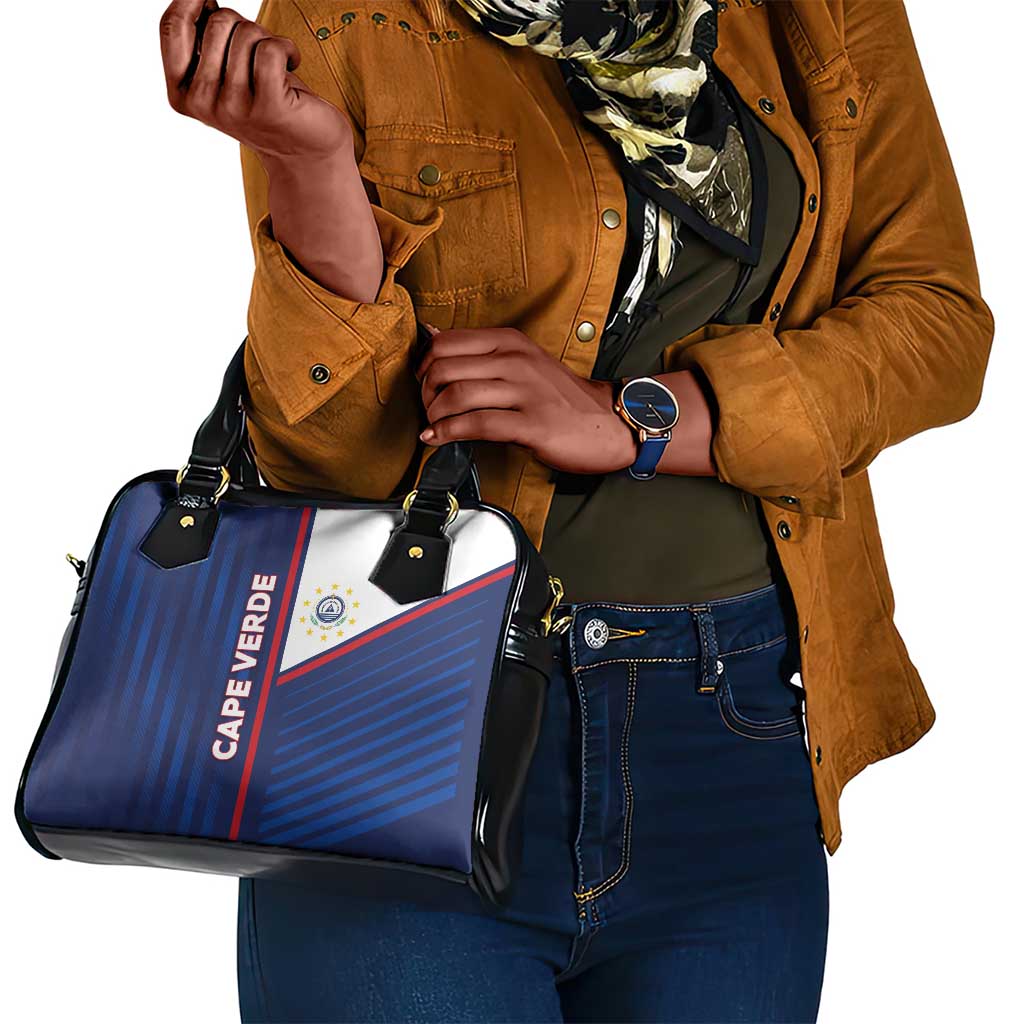 Cape Verde Football Shoulder Handbag Unique Style - African Pride