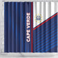 Cape Verde Football Shower Curtain Unique Style - African Pride
