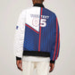 Custom Cape Verde Football Sleeve Zip Bomber Jacket Unique Style - African Pride