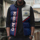 Custom Cape Verde Football Sleeveless Puffer Jacket Unique Style