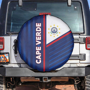 Cape Verde Football Spare Tire Cover Unique Style - African Pride